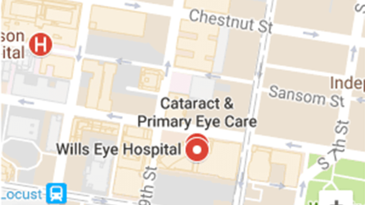 Maps & Directions | Wills Eye Hospital