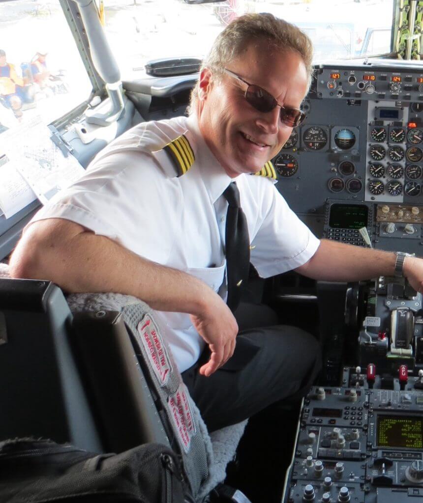 I am back piloting airliners Wills Eye Hospital