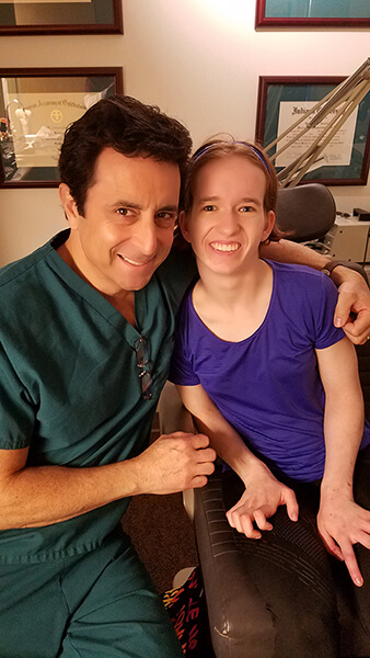 Maddy a patient of Dr. Barry Wasserman Maddy a patient from Virginia