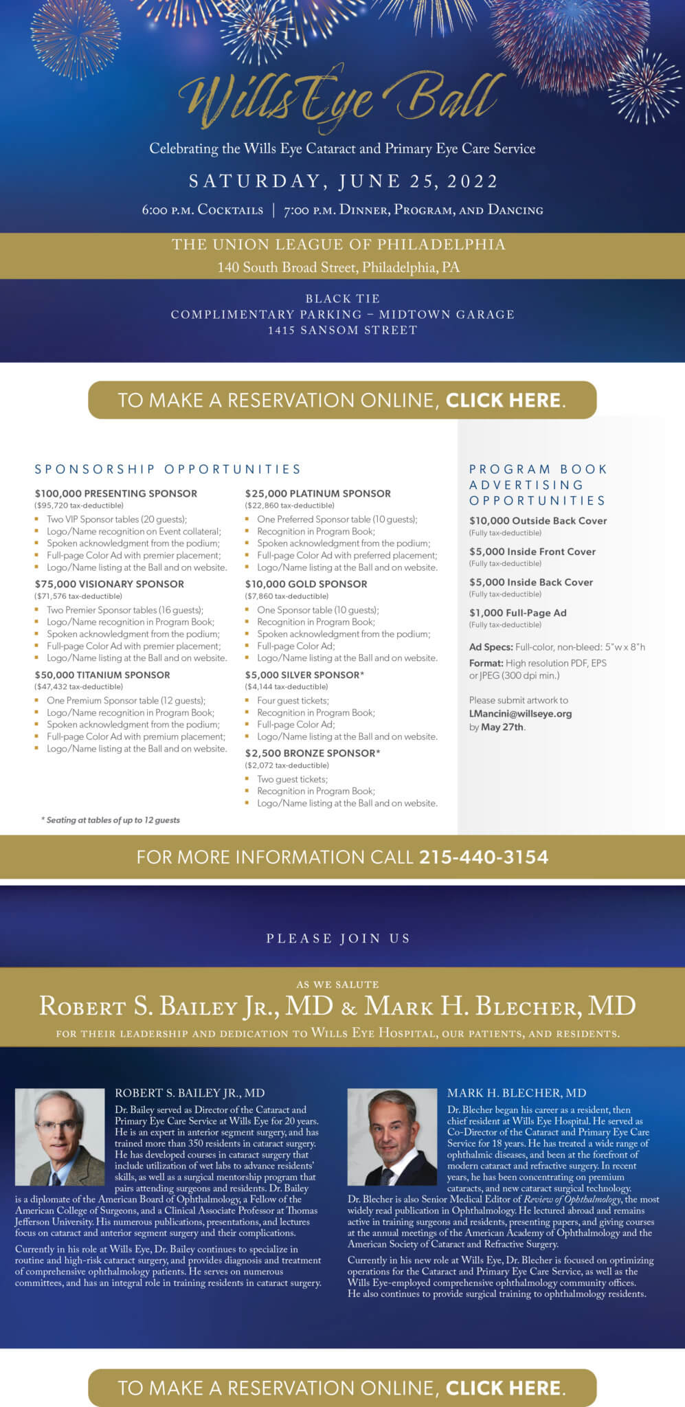 Wills Eye Ball Wills Eye Hospital